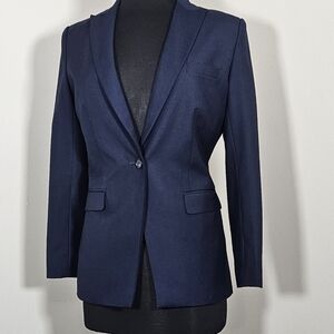 Sumissura Navy One Button Blazer No Label S/M